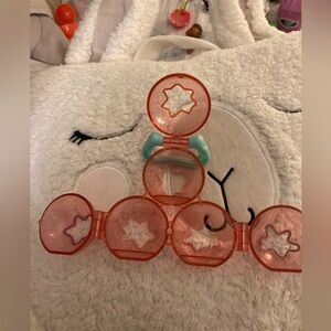 Orange Star-Shaped Compact LPS carry case